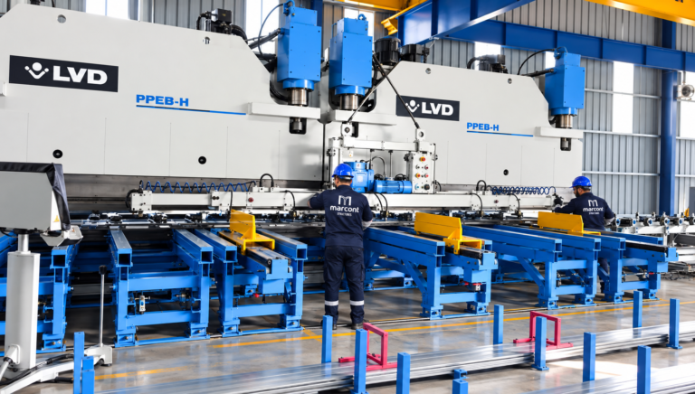 CNC press-brake line