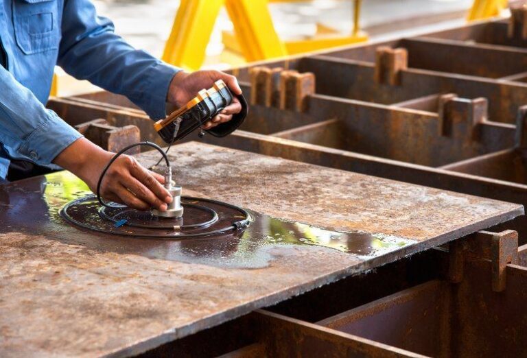 Contrôle dimensionnel d’une platine en acier